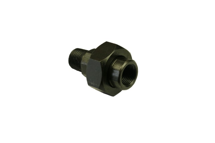 UNION MALE/FEMALE SB BSPT 1 INCH - BLACK 